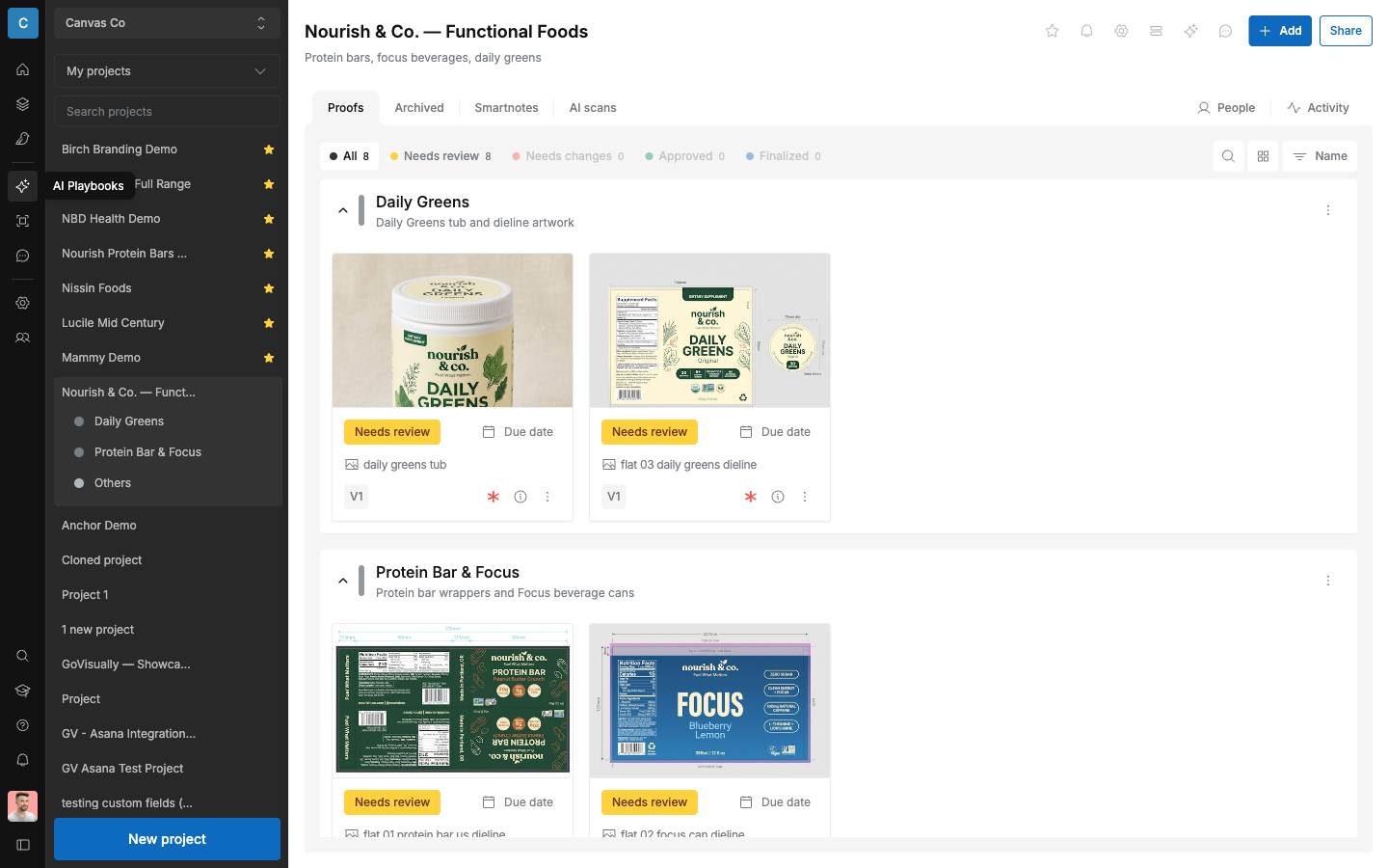 SCREENSHOT: The left sidebar icon rail with tooltips visible